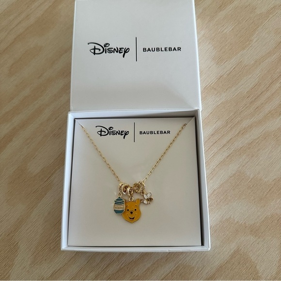 New BaubleBar x Disney Winnie the Pooh Charm Necklace - Picture 4 of 8